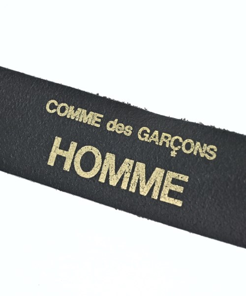 COMME des GARCONS HOMME（コムデギャルソンオム）ベルト 黒 サイズ:- メンズ/2200679470021