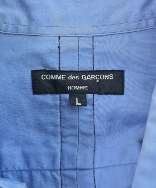 COMME des GARCONS HOMME（コムデギャルソンオム）カジュアルシャツ 青 サイズ:L メンズ/2200679587408