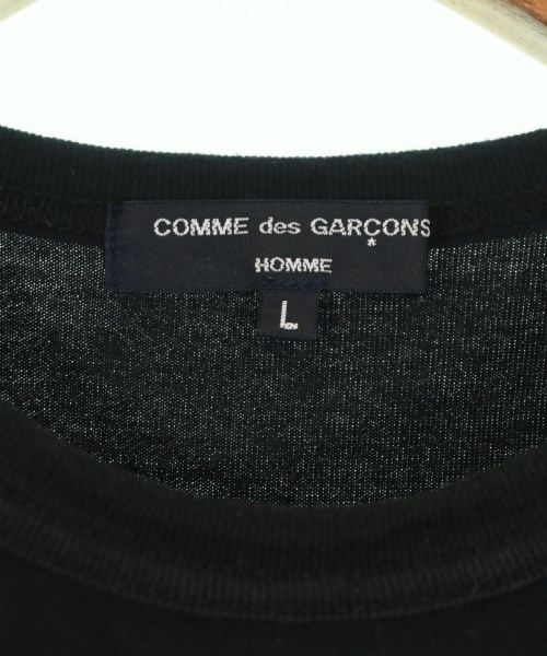 COMME des GARCONS HOMME（コムデギャルソンオム）Tシャツ・カットソー 黒 サイズ:L メンズ/2200679626015