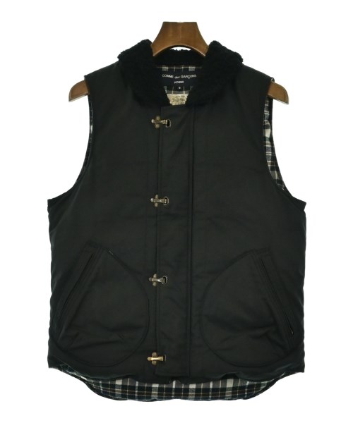 COMME des GARCONS HOMME(コムデギャルソンオム)ダウンジャケット/ダウンベスト 黒 サイズ:S/2200677046044