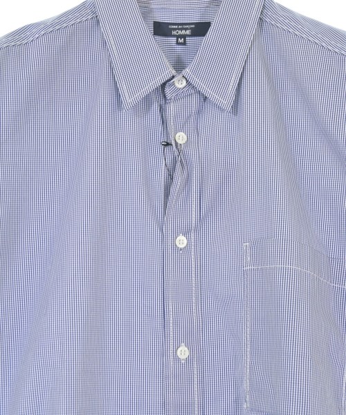 COMME des GARCONS HOMME（コムデギャルソンオム）カジュアルシャツ 青 サイズ:M メンズ/2200679981022