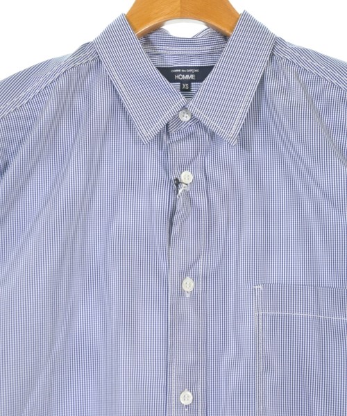 COMME des GARCONS HOMME（コムデギャルソンオム）カジュアルシャツ 青 サイズ:XS メンズ/2200679981220