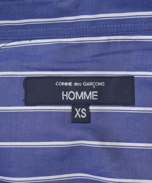 COMME des GARCONS HOMME（コムデギャルソンオム）カジュアルシャツ 青 サイズ:XS メンズ/2200679981237