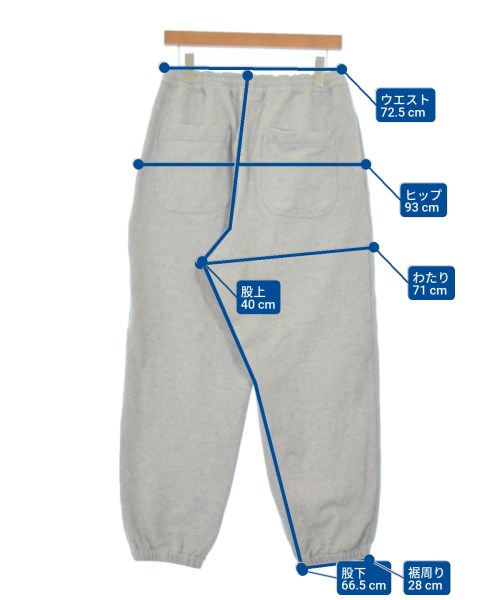 COMME des GARCONS HOMME（コムデギャルソンオム）スウェットパンツ グレー サイズ:S メンズ/2200680373045