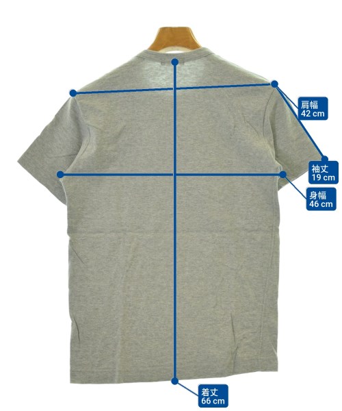 COMME des GARCONS HOMME（コムデギャルソンオム）Tシャツ・カットソー グレー サイズ:XS メンズ/2200680431066
