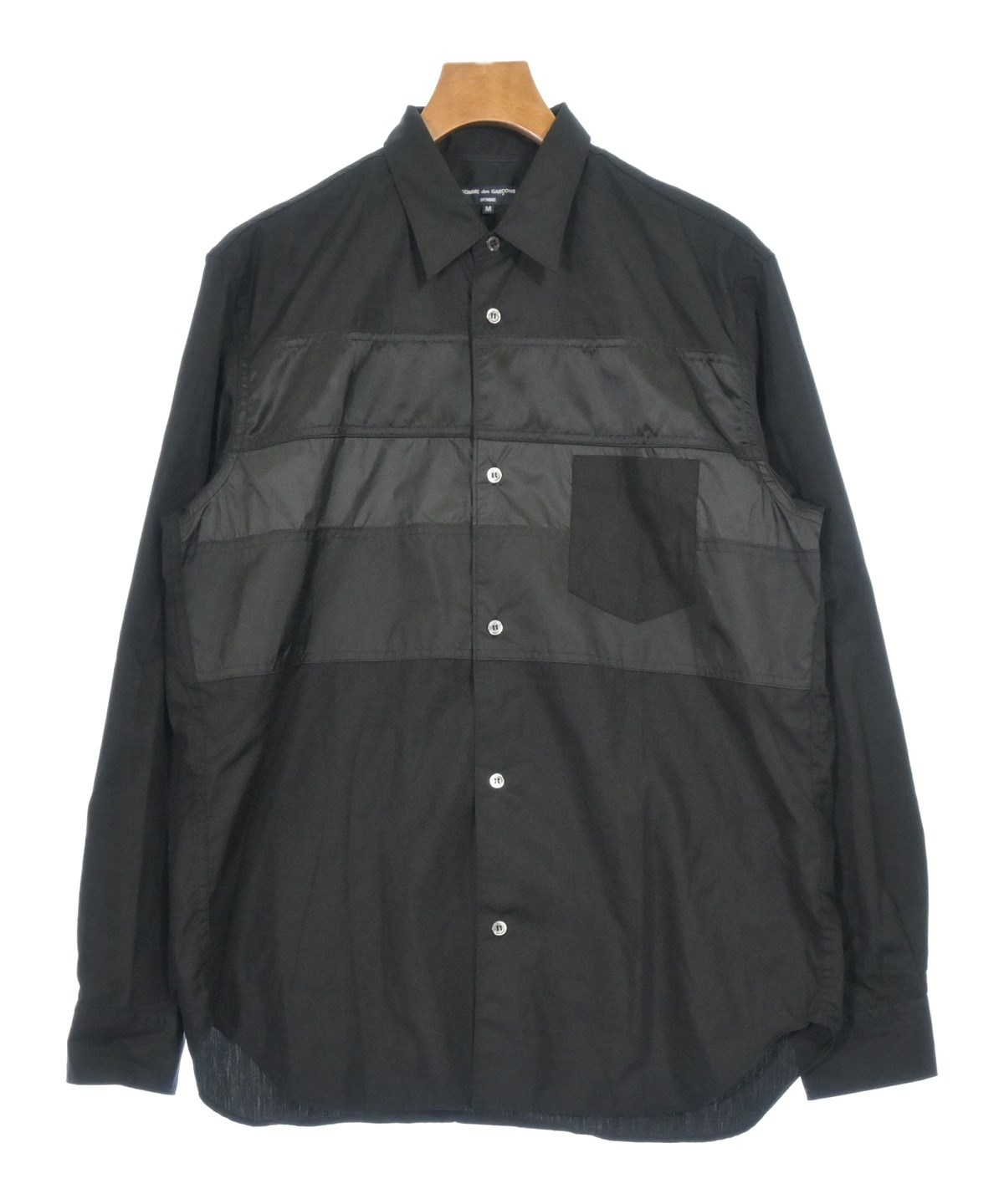~00s COMMEdesGARÇONS HOMME シャツ ブラック COMME des GARCONS HOMME（コムデギャルソンオム）カジュアルシャツ 黒
