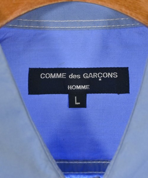 COMME des GARCONS HOMME（コムデギャルソンオム）カジュアルシャツ 青 サイズ:L メンズ/2200679364115