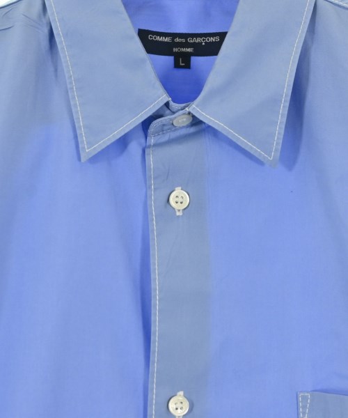 COMME des GARCONS HOMME（コムデギャルソンオム）カジュアルシャツ 青 サイズ:L メンズ/2200679364115