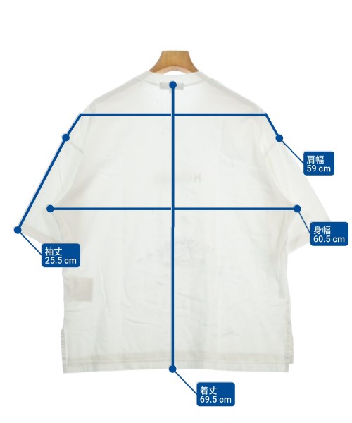 COMME des GARCONS HOMME（コムデギャルソンオム）Tシャツ・カットソー 白 サイズ:S メンズ/2200680826053