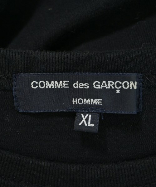 COMME des GARCONS HOMME（コムデギャルソンオム）Tシャツ・カットソー 黒 サイズ:XL メンズ/2200680863027