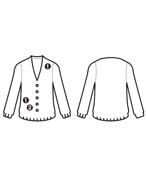 COMME des GARCONS HOMME（コムデギャルソンオム）カーディガン 紺 サイズ:L メンズ/2200676066029
