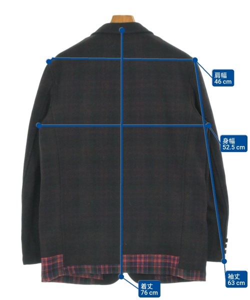 COMME des GARCONS HOMME（コムデギャルソンオム）カジュアルジャケット 赤 サイズ:S メンズ/2200681202054