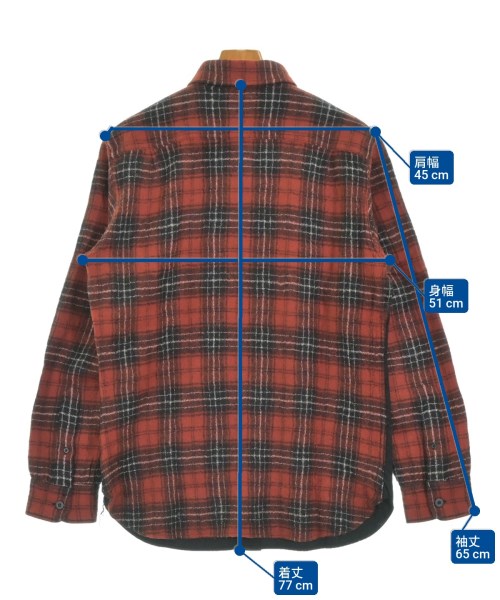 COMME des GARCONS HOMME（コムデギャルソンオム）カジュアルシャツ その他（柄物・カラフル） サイズ:S メンズ/2200681202078
