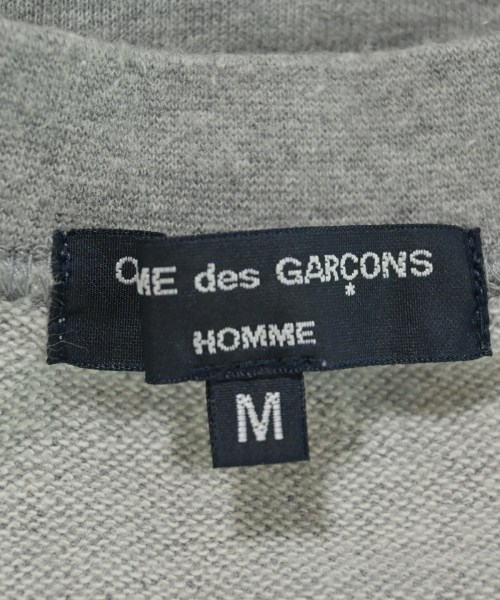 COMME des GARCONS HOMME（コムデギャルソンオム）スウェット グレー サイズ:M メンズ/2200681202085