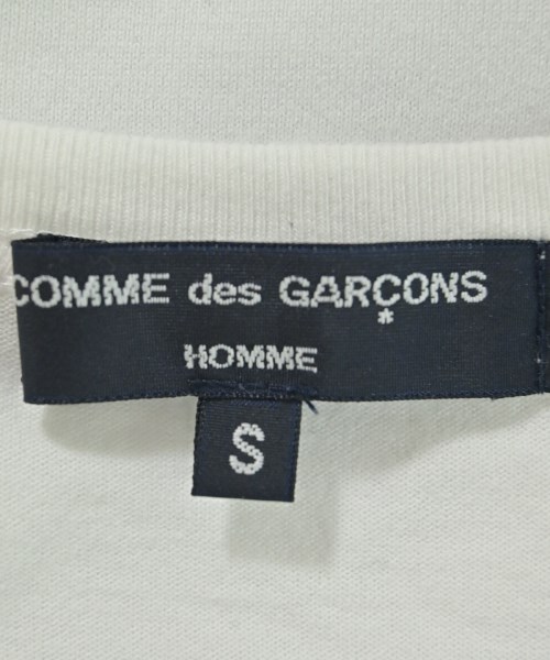 COMME des GARCONS HOMME（コムデギャルソンオム）Tシャツ・カットソー 白 サイズ:S メンズ/2200681202115