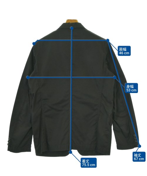 COMME des GARCONS HOMME（コムデギャルソンオム）ジャケット 黒 サイズ:XS メンズ/2200676862072