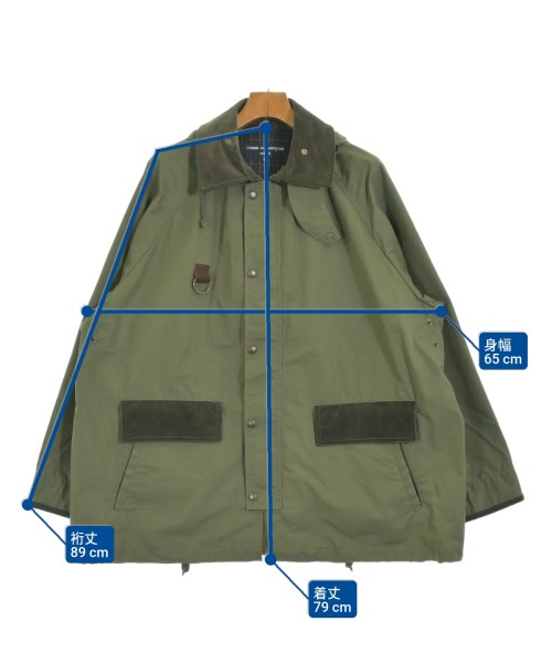 COMME des GARCONS HOMME（コムデギャルソンオム）モッズコート カーキ サイズ:M メンズ/2200681626010