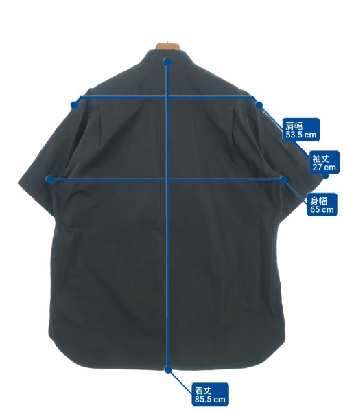 COMME des GARCONS HOMME（コムデギャルソンオム）カジュアルシャツ 黒 サイズ:M メンズ/2200681809109