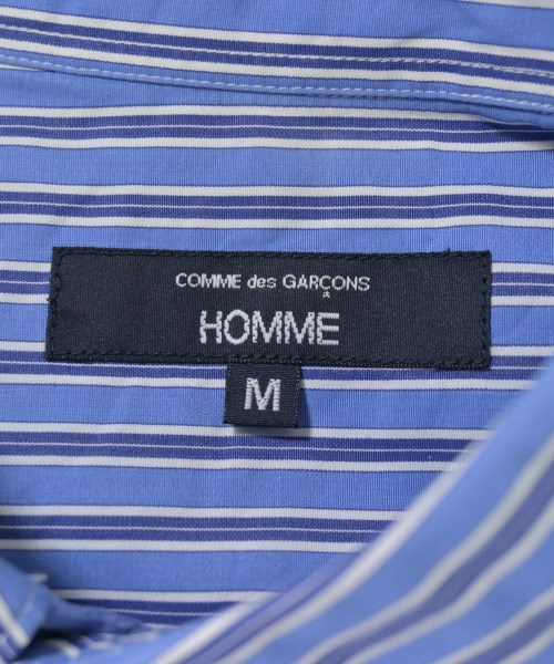 COMME des GARCONS HOMME（コムデギャルソンオム）カジュアルシャツ 青 サイズ:M メンズ/2200613273237