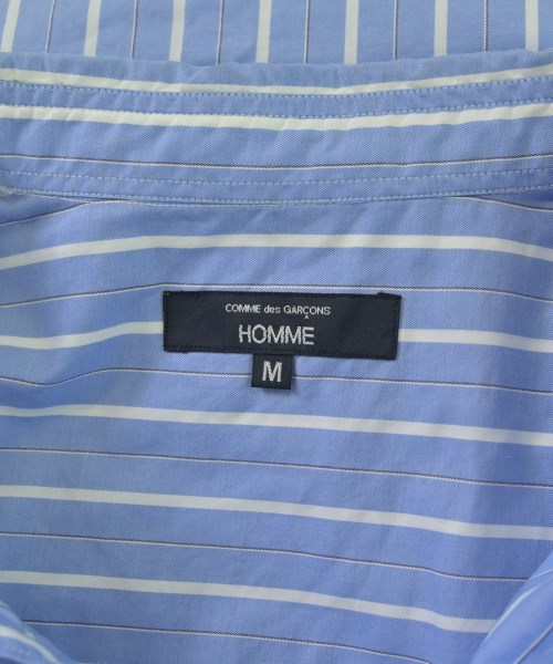 COMME des GARCONS HOMME（コムデギャルソンオム）カジュアルシャツ 青 サイズ:M メンズ/2200613273244