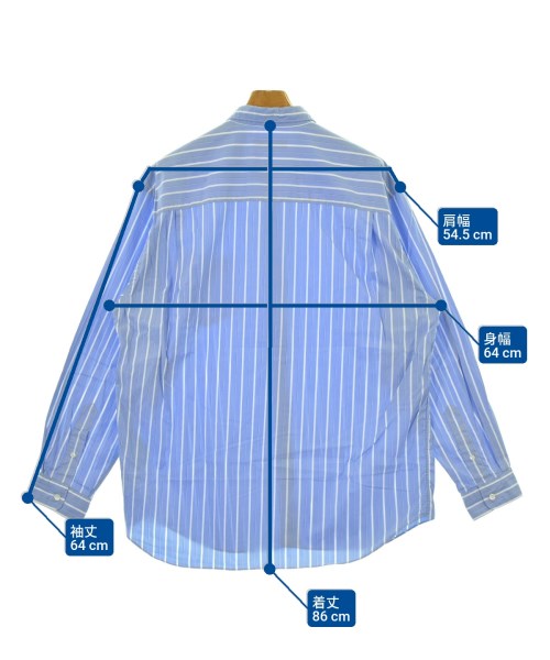 COMME des GARCONS HOMME（コムデギャルソンオム）カジュアルシャツ 青 サイズ:M メンズ/2200613273244