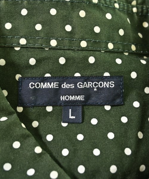COMME des GARCONS HOMME（コムデギャルソンオム）カジュアルシャツ 緑 サイズ:L メンズ/2200678412152