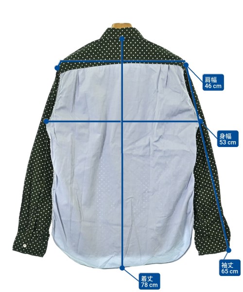 COMME des GARCONS HOMME（コムデギャルソンオム）カジュアルシャツ 緑 サイズ:L メンズ/2200678412152