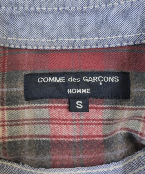 COMME des GARCONS HOMME（コムデギャルソンオム）カジュアルシャツ 青 サイズ:S メンズ/2200682004053