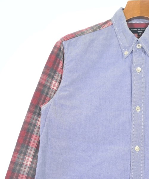 COMME des GARCONS HOMME（コムデギャルソンオム）カジュアルシャツ 青 サイズ:S メンズ/2200682004053