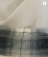 COMME des GARCONS HOMME（コムデギャルソンオム）カジュアルシャツ 黒 サイズ:S メンズ/2200682004060