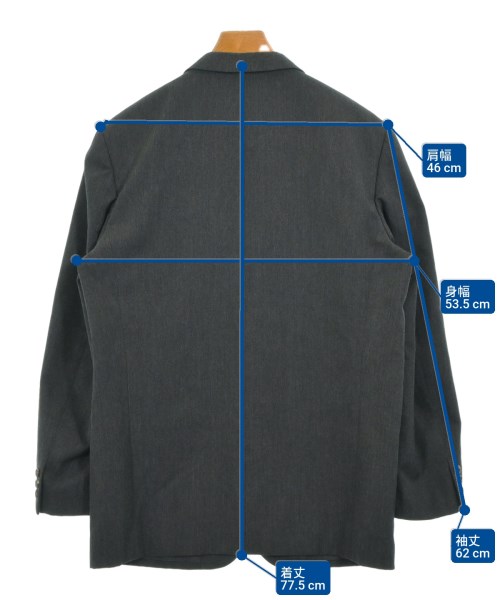 COMME des GARCONS HOMME（コムデギャルソンオム）カジュアルジャケット グレー サイズ:M メンズ/2200682211024