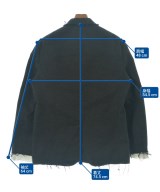 COMME des GARCONS HOMME（コムデギャルソンオム）カジュアルジャケット 黒 サイズ:S メンズ/2200680887016