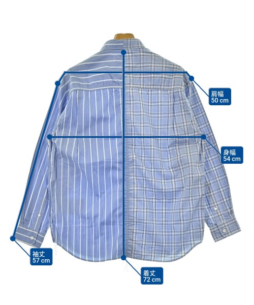 COMME des GARCONS HOMME（コムデギャルソンオム）カジュアルシャツ 青 サイズ:XS メンズ/2200680887030