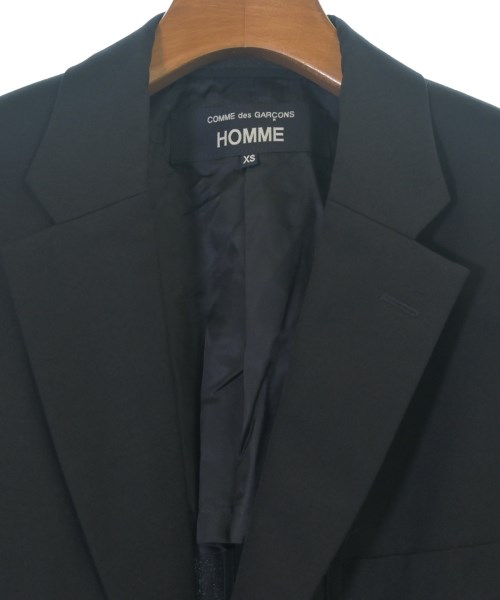 COMME des GARCONS HOMME（コムデギャルソンオム）ジャケット 黒 サイズ:XS メンズ/2200680887078