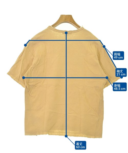 COMME des GARCONS HOMME（コムデギャルソンオム）Tシャツ・カットソー ベージュ サイズ:S メンズ/2200690900064