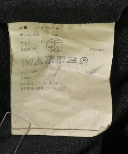 COMME des GARCONS HOMME（コムデギャルソンオム）その他 黒 サイズ:XS メンズ/2200693810063