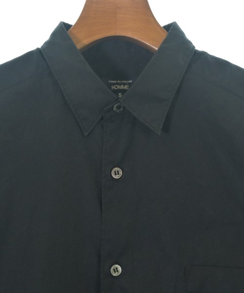COMME des GARCONS HOMME（コムデギャルソンオム）カジュアルシャツ 黒 サイズ:S メンズ/2200693810070