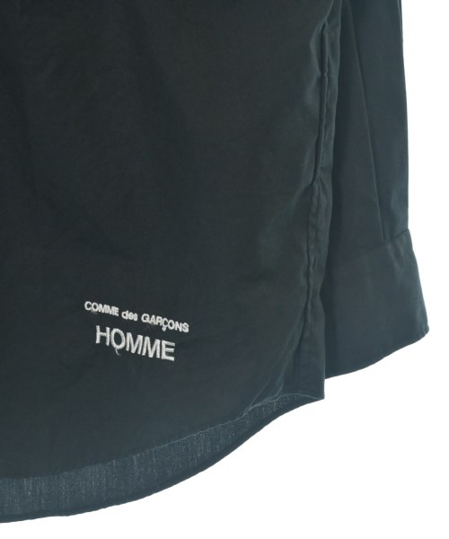 COMME des GARCONS HOMME（コムデギャルソンオム）カジュアルシャツ 黒 サイズ:S メンズ/2200693810070