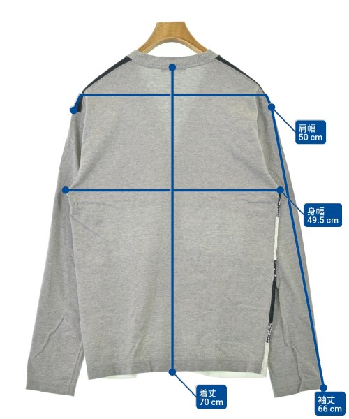 COMME des GARCONS HOMME（コムデギャルソンオム）Tシャツ・カットソー グレー サイズ:M メンズ/2200688465070