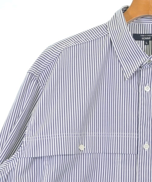 COMME des GARCONS HOMME（コムデギャルソンオム）カジュアルシャツ 紺 サイズ:L メンズ/2200693611011