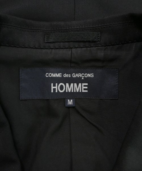 COMME des GARCONS HOMME（コムデギャルソンオム）カジュアルジャケット 黒 サイズ:M メンズ/2200694235018