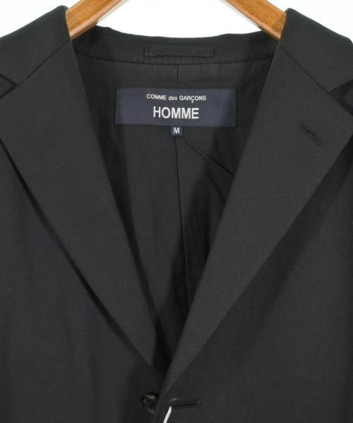 COMME des GARCONS HOMME（コムデギャルソンオム）カジュアルジャケット 黒 サイズ:M メンズ/2200694235018