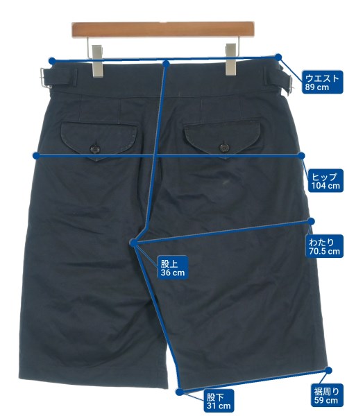 COMME des GARCONS HOMME（コムデギャルソンオム）ショートパンツ 紺 サイズ:M メンズ/2200694448036