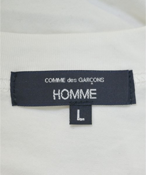 COMME des GARCONS HOMME（コムデギャルソンオム）Tシャツ・カットソー 白 サイズ:L メンズ/2200695002015