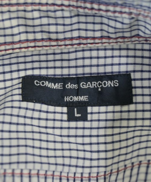 COMME des GARCONS HOMME（コムデギャルソンオム）カジュアルシャツ 白 サイズ:L メンズ/2200695098018