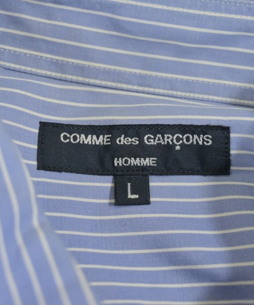 COMME des GARCONS HOMME（コムデギャルソンオム）カジュアルシャツ 青 サイズ:L メンズ/2200695098025