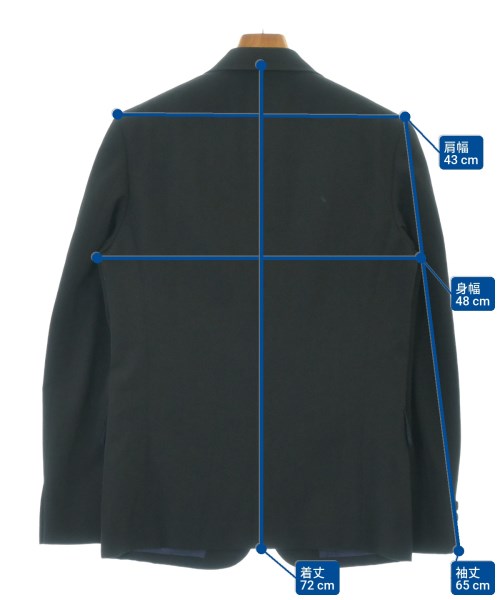 COMME des GARCONS HOMME（コムデギャルソンオム）ビジネス 黒 サイズ:SS/S メンズ/2200695170011