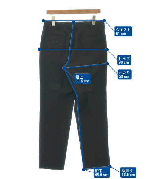 COMME des GARCONS HOMME（コムデギャルソンオム）ビジネス 黒 サイズ:SS/S メンズ/2200695170011