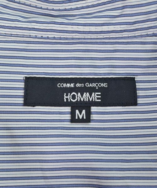 COMME des GARCONS HOMME（コムデギャルソンオム）カジュアルシャツ 青 サイズ:M メンズ/2200695301033