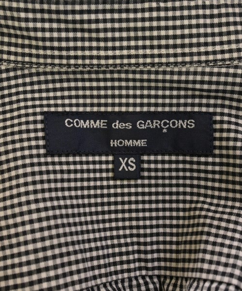 COMME des GARCONS HOMME（コムデギャルソンオム）カジュアルシャツ 黒 サイズ:XS メンズ/2200695324032